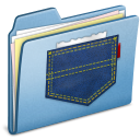 Blue Pocket icon